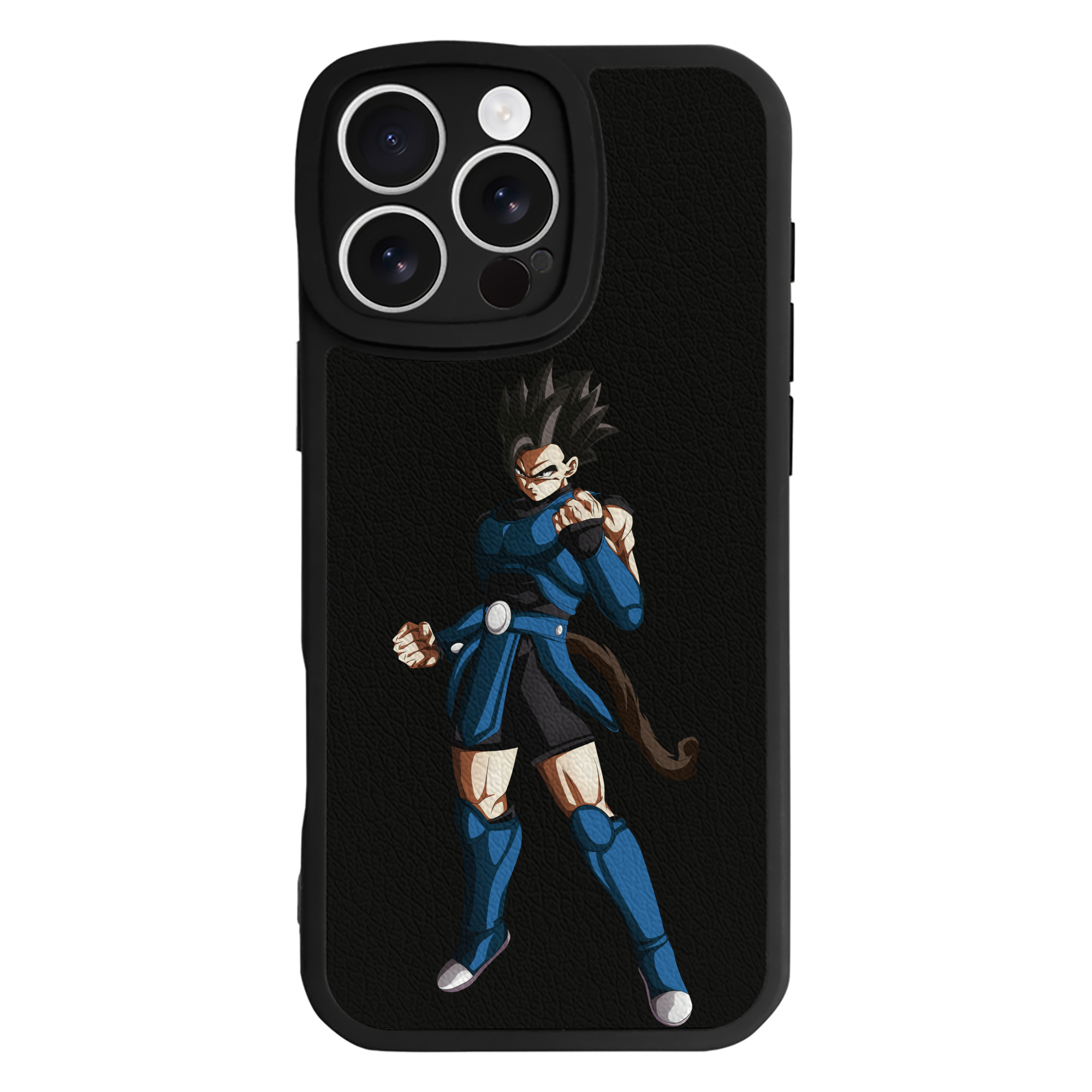 （画像用） ドラゴンボール 孫 悟飯（そんごはん）DRAGON BALL Son Gohan 【iPhone 16シリーズ対応】シリコンスマホケース（レザー調） 材質：シリコン